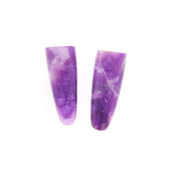 16.42ctw Sugilite Bullet Pair