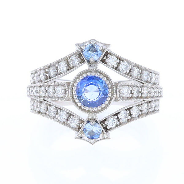 The Queen's Ring - Ceylon Sapphire