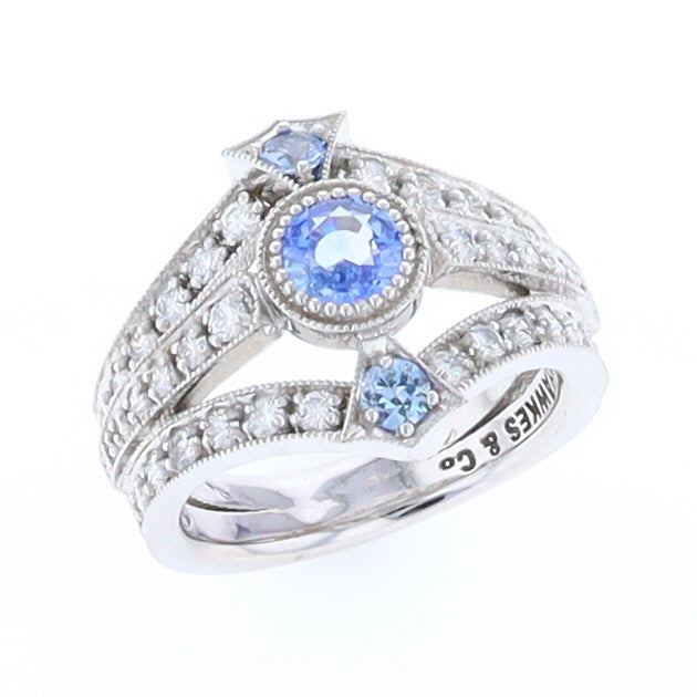 The Queen's Ring - Ceylon Sapphire