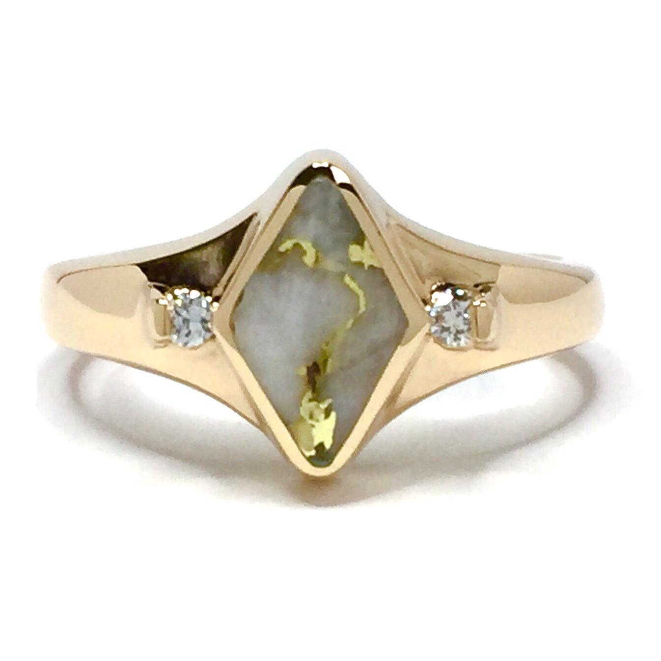 Share more than 201 yellow quartz ring best
